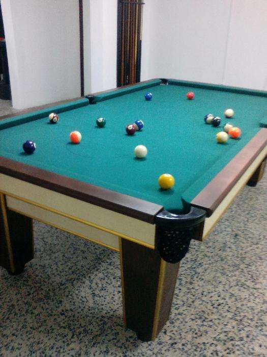 Mudança/Colocação/ Reparação de pano de Snooker/ Bilhar/Pool