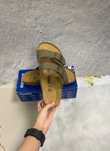 "Buty męskie i damskie" Klapki Birkenstock_Arizona Oliwkowy Roz 40