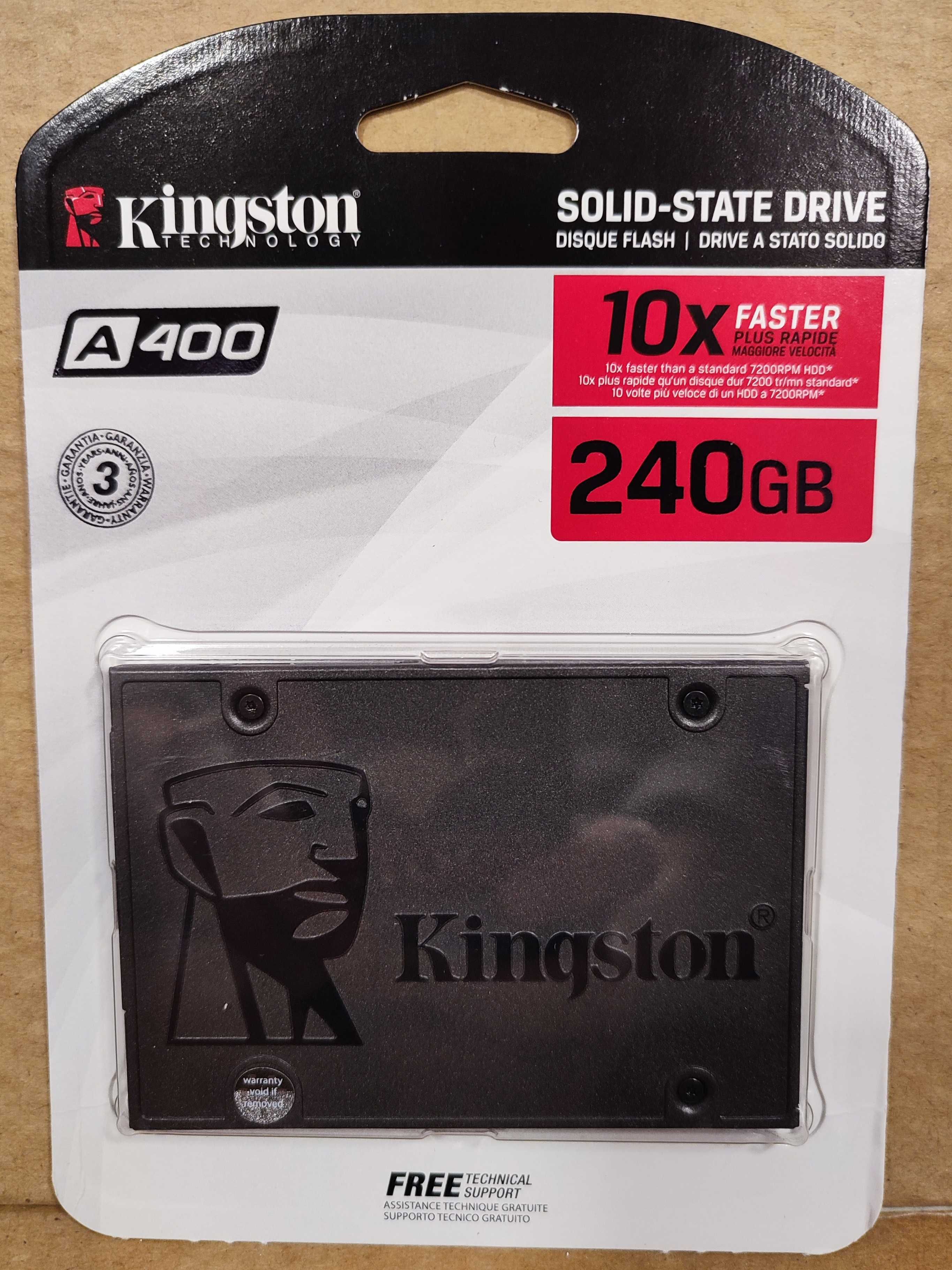 Продам SSD Kingston SA400S37/240G SATA 240GB A400