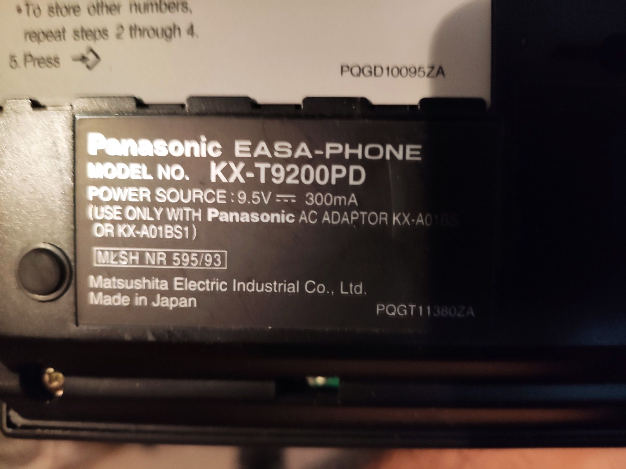 Telefon Panasonic KX-T9200PD zabytek