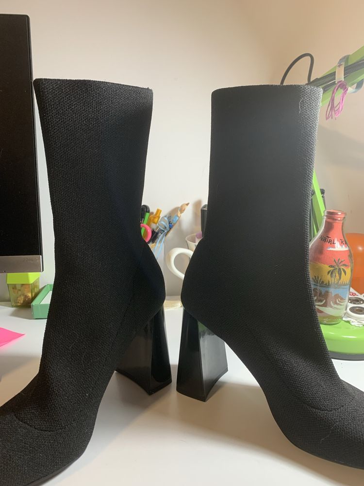 botas sapato alto