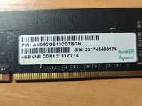 Пам'ять для настільних комп'ютерів Apacer 4 GB DDR4 2133 MHz (AU04GGB1