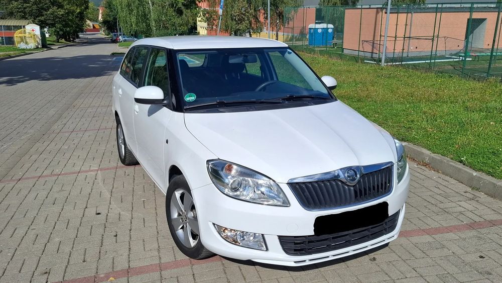 Skoda Fabia Klima, serwis, Bezwypadkowy, ALUS, st. IDEALNY