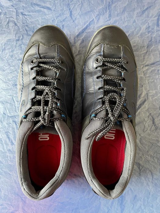 Шкіряні чоловічі кросівки Mida 12149(4) сині 42 розмір демісезон