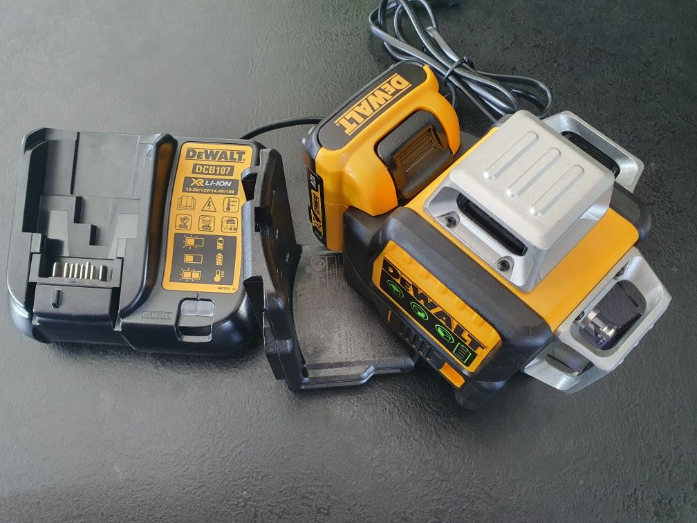 Laser krzyżowy liniowy DeWalt zielony 3x80 360 DCE089G NOWY