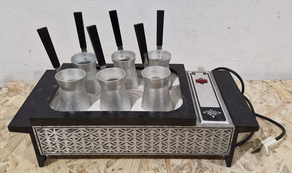 Електрокавоварка, кава на піску