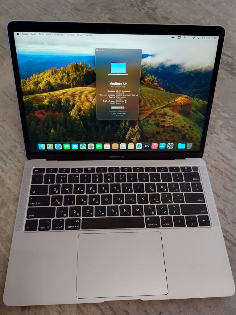 Ідеальний !MacBook Air 13" Core i5/8gb/256