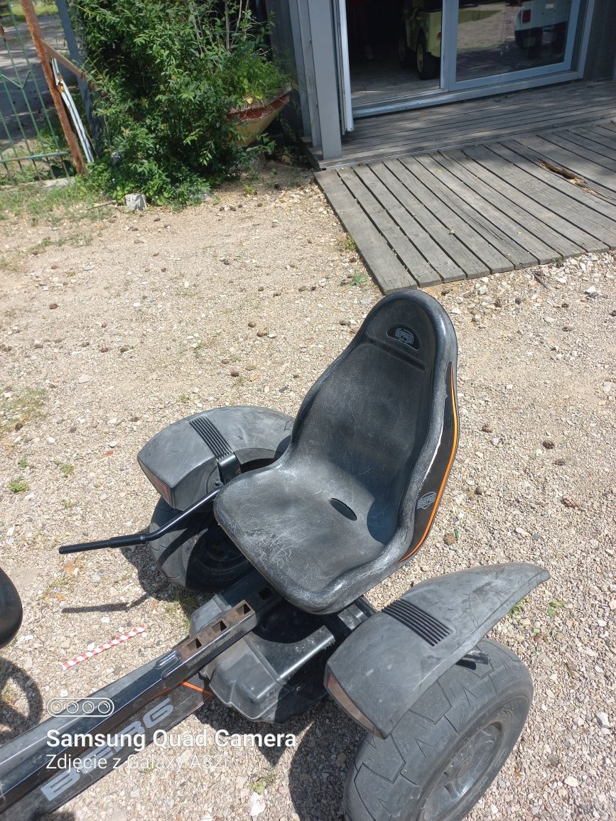 Gokart na pedały Berg Black Edition BFR