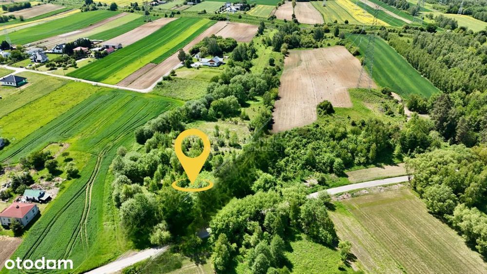 Działka inwestycyjna tylko 15 min od Lublina