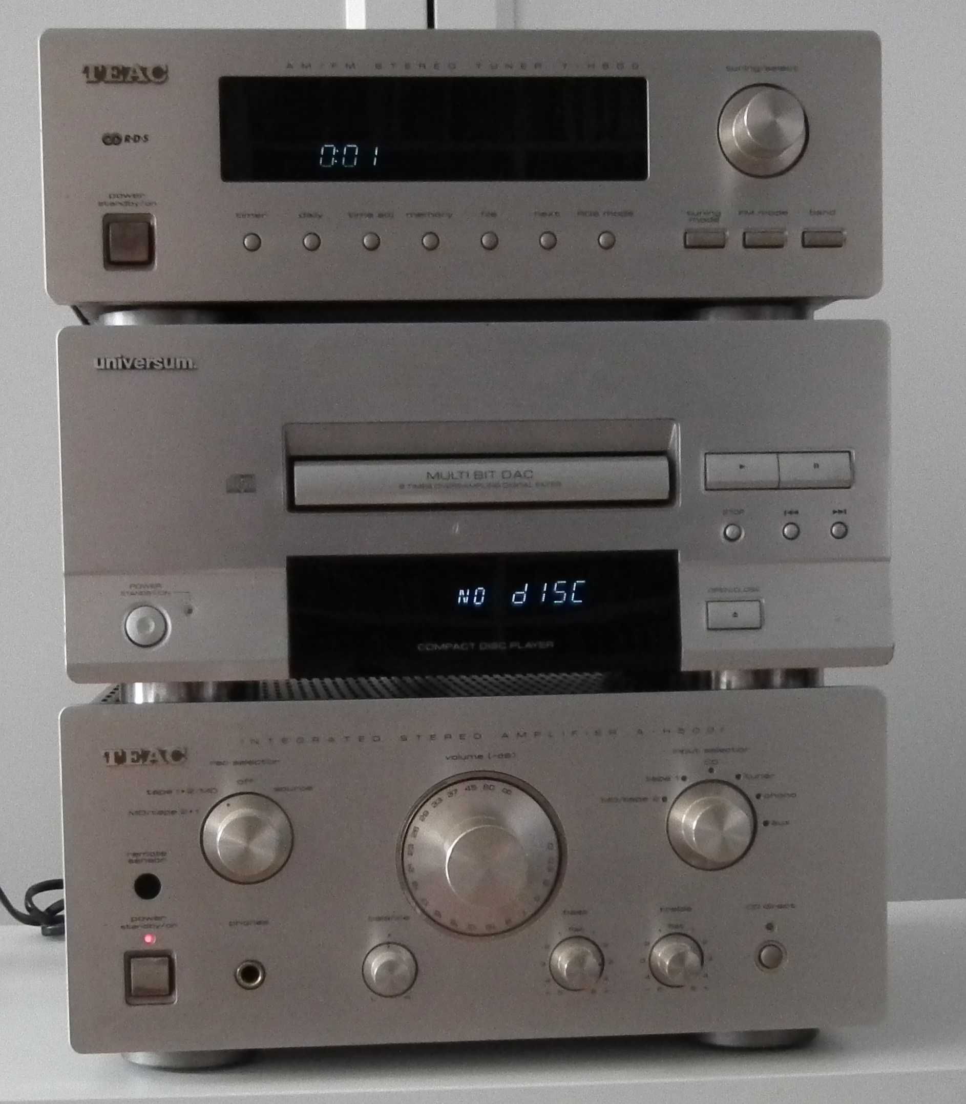 TEAC H500i czyli wieża w cenie wzmacniacza (z pilotem).