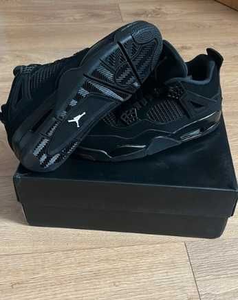 Nike Air Jordan 4 Retro Black Eu 42