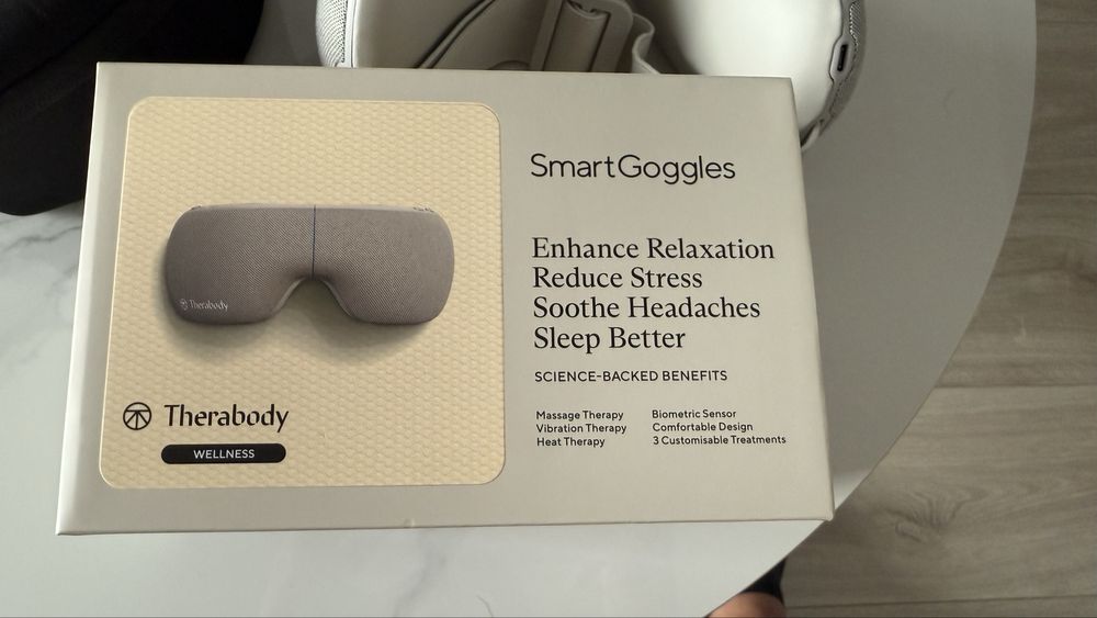 SmartGoggles do masażu Therabody