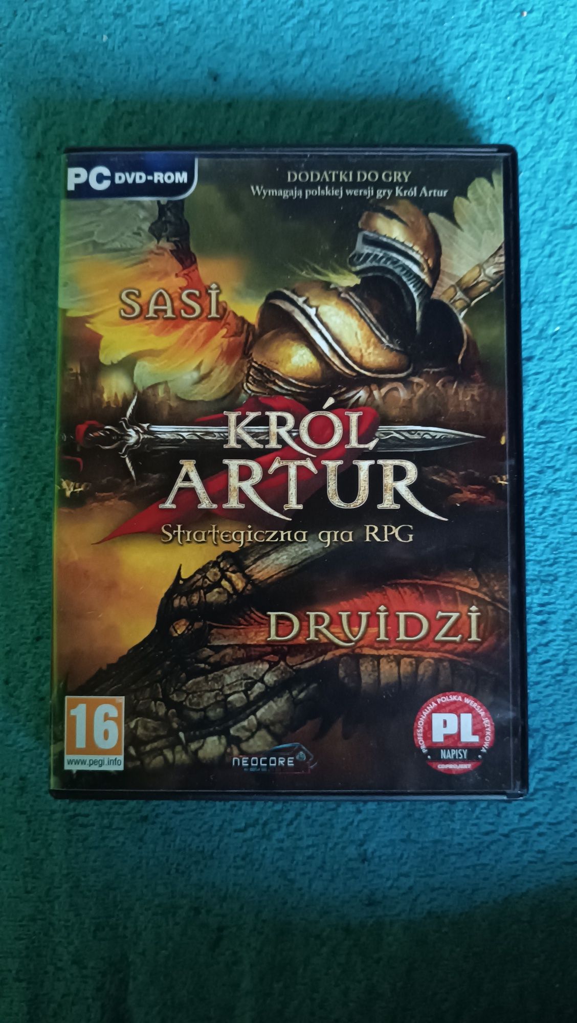 Dodatek do gry Król Artur Sasi Druidzi PC