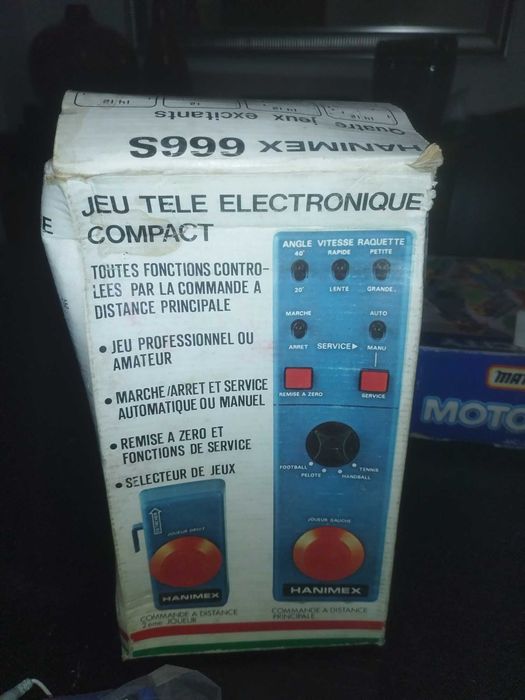 consola HANIMEX Modelo 666S Pong TV