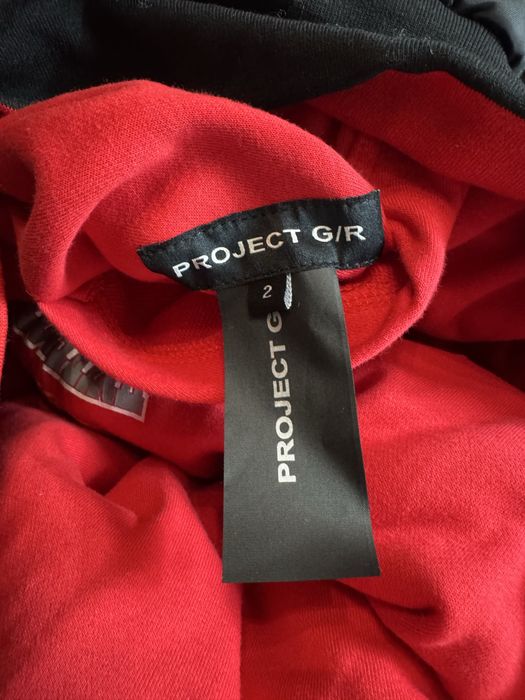 Двостороння Куртка Project G/R Black M L ERD Oversized Balenciaga