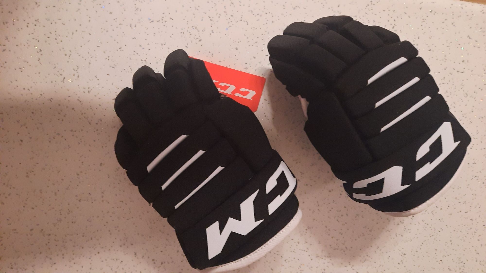 Nowe rękawice hokejowe CCM rozmiar 12