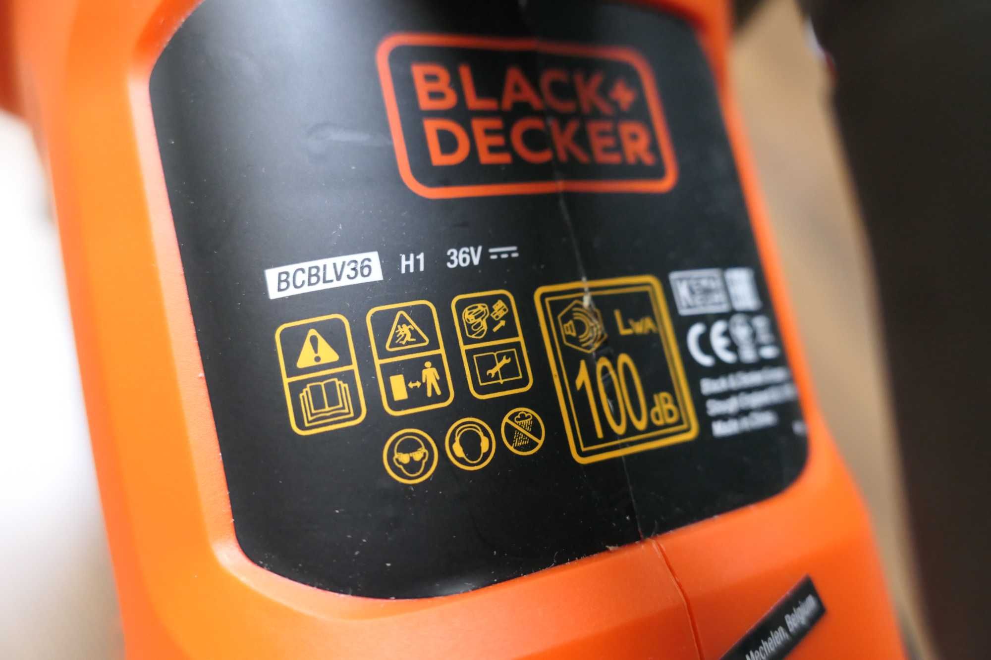 Dmuchawa do liści rozdrabniacz odkurzacz Black&Decker 40V MOC