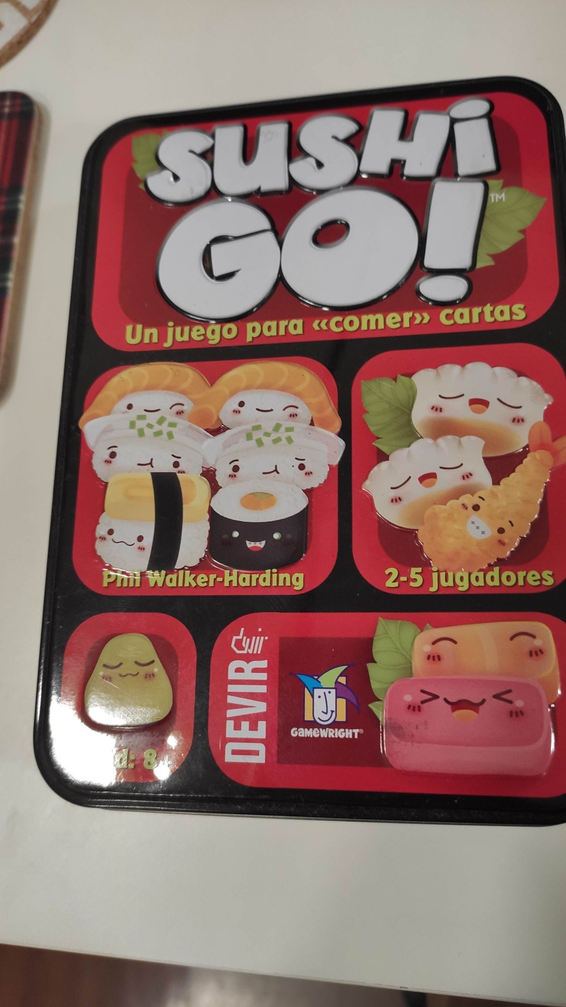 Sushi go  jogo tabuleiro Oeiras