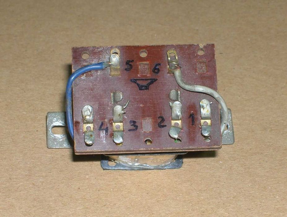 Transformador de saída de audio para válvula EL41 ou ECL86