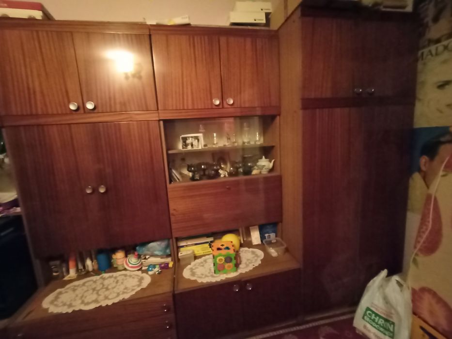 Szafa,regał PRL długość 3,5m
