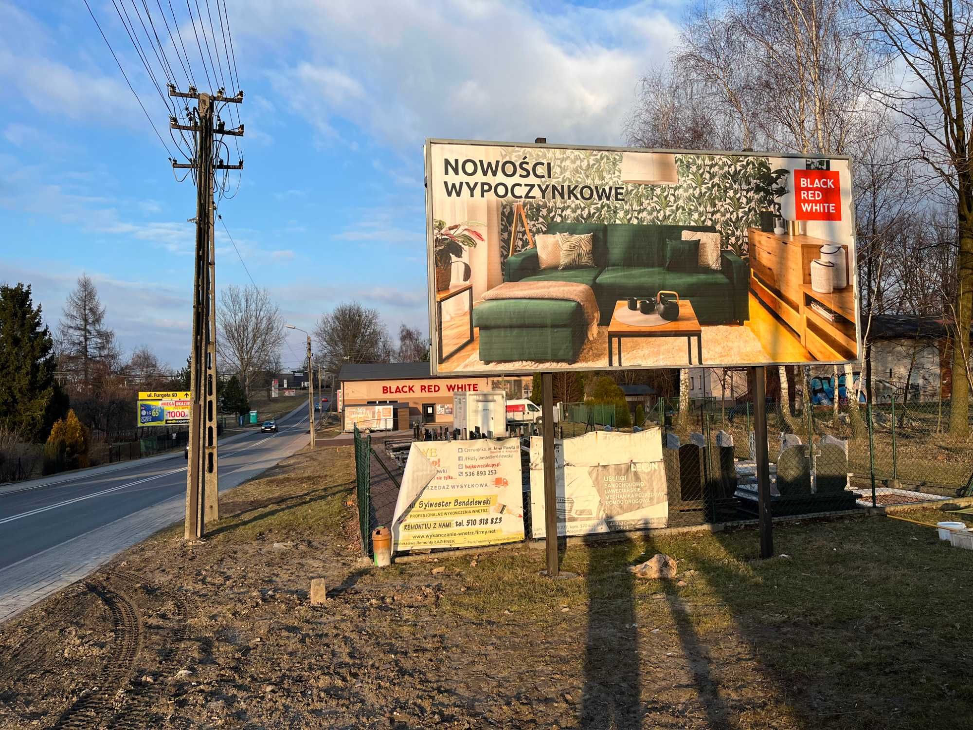 Tablica reklamowa reklama billboard na wynajem Czerwionka-Leszczyny