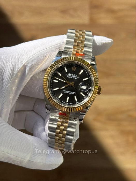 Годинник Rolex Datejust Silver Gold