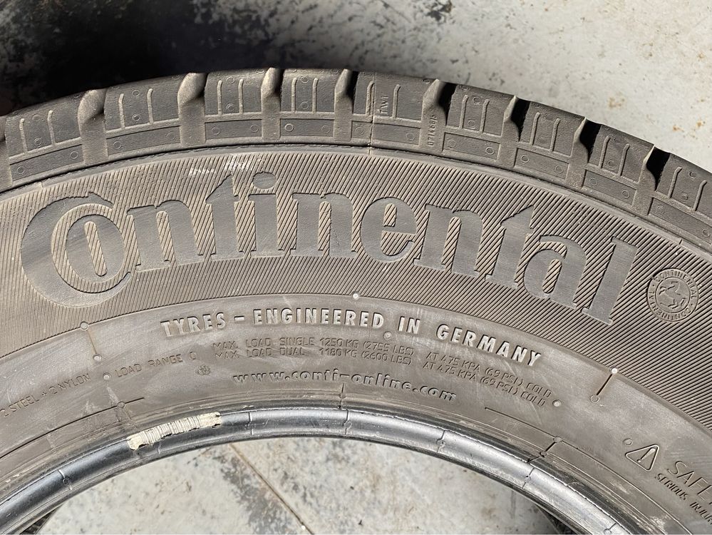 Літня резина шини (пара) 225/75R16C Continental