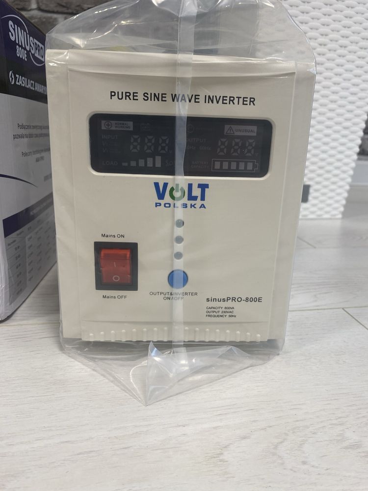 Перетворювач напруги ДБЖ Volt Polska sinus PRO-800E
