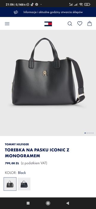 Torebka Tommy Hilfiger
