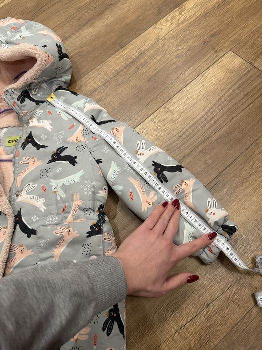 Зимова куртка, шубка для дівчинки, зимова парка