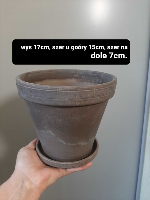 Doniczka terakota Ikea 2szt- 20zł