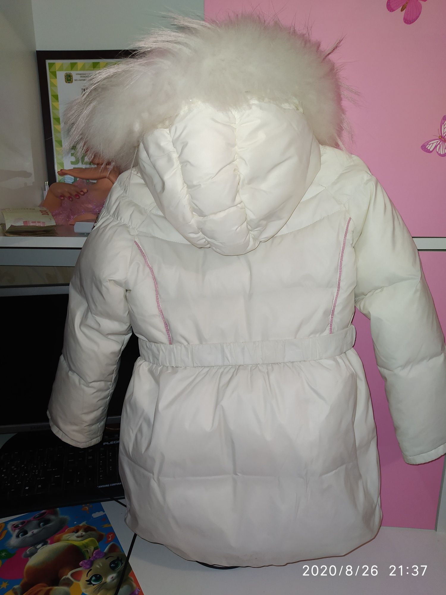 Зимний пуховик ,куртка на девочку Bellini