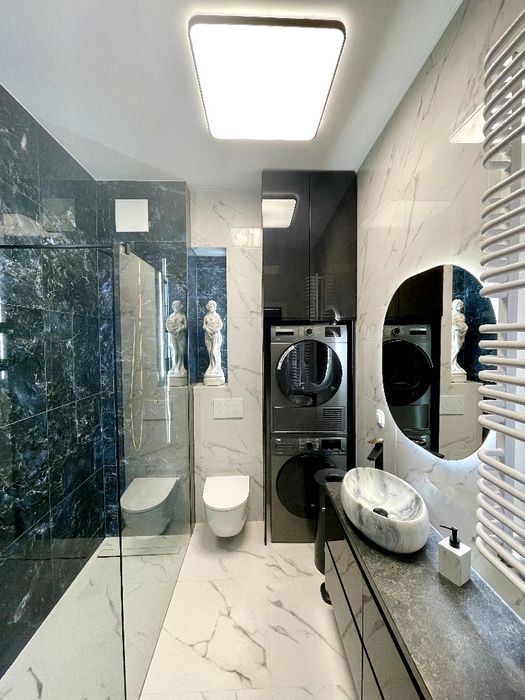 Apartament z widokiem, parking podziemny (opcja), klimatyzacja, Wola