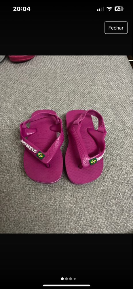 Havaianas rosa fuscia