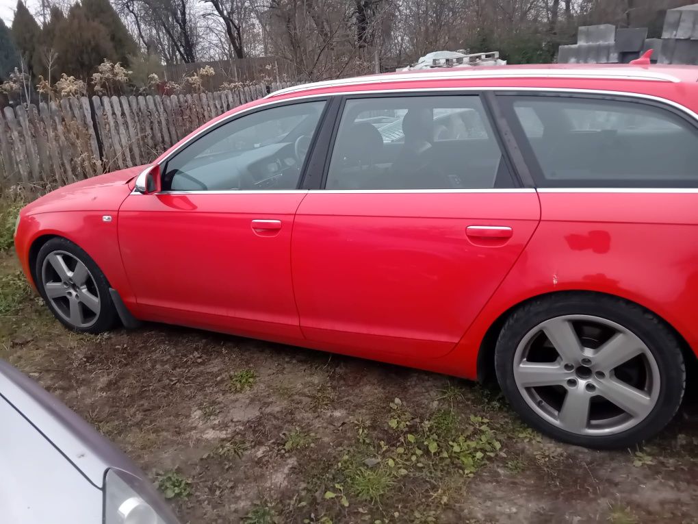 Audi A6 C6 lz3m maska zderzak przód przedni błotnik prawy lewy drzwi