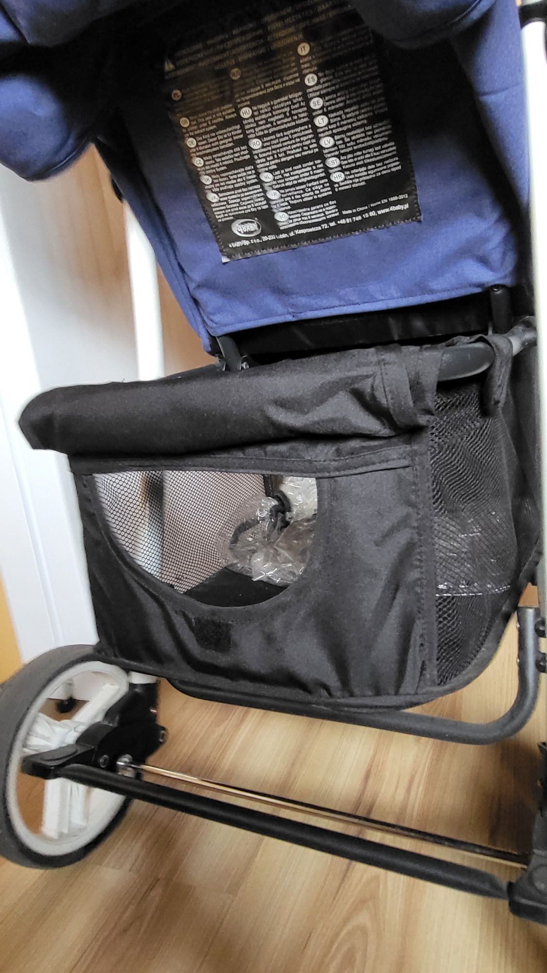 Wózek spacerowy rapid 4baby + pokrywa przeciwdeszczowa gratis