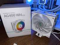 Chłodzenie DeepCool AG400 WH ARGB Biały