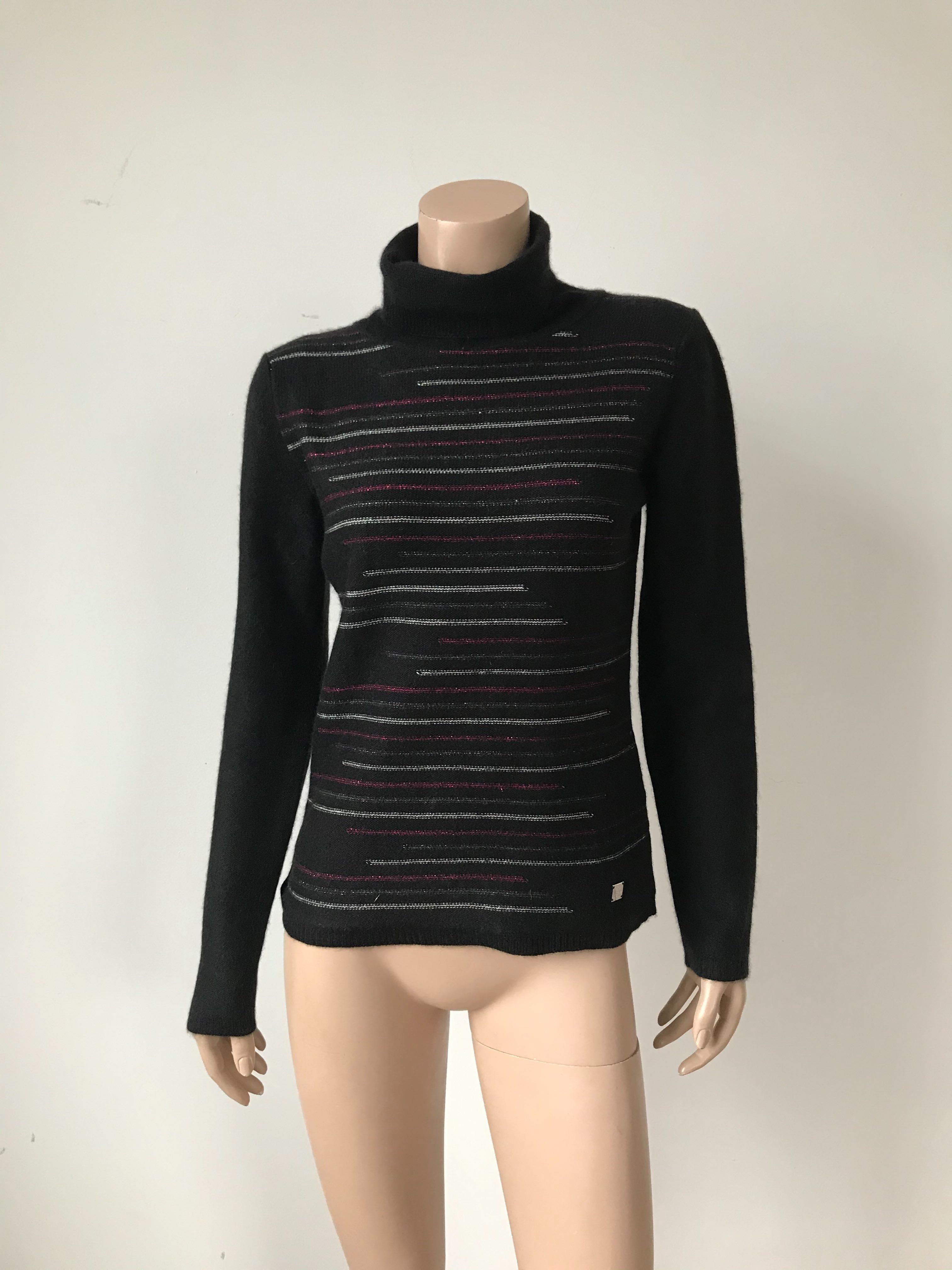 ESCADA sweter golf damski S 100% kaszmir