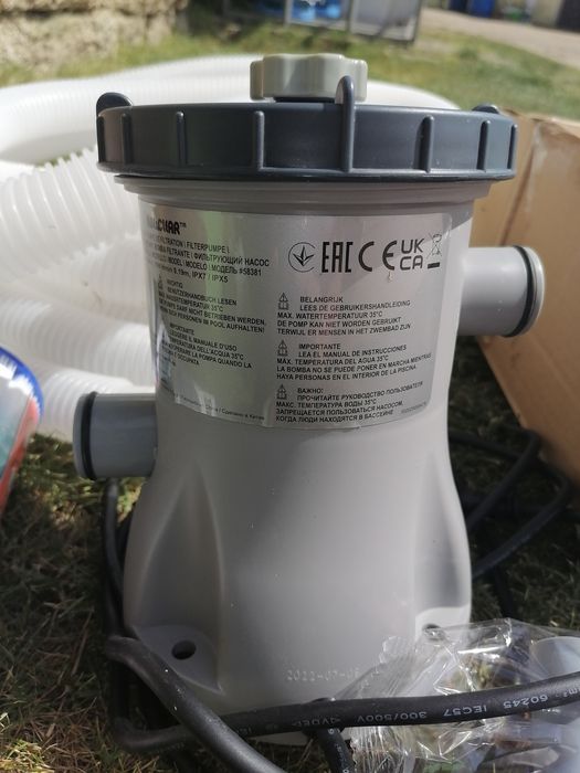 Pompa filtrująca do basenu  Bestway 1248l1249l złączki, filtry