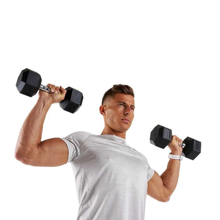 Zestaw hantli HEX 1-10 kg ze stojakiem HAMMER