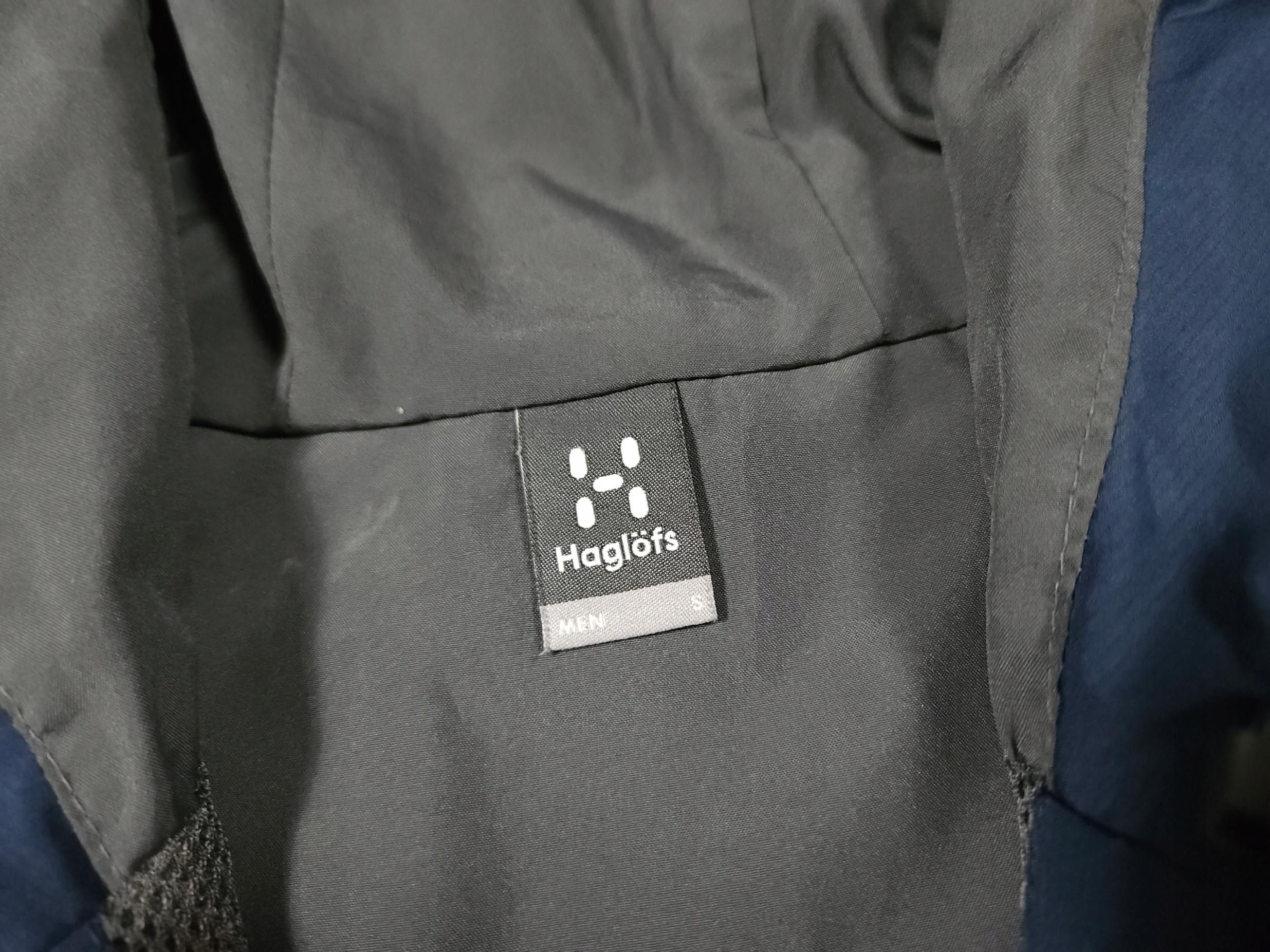 HAGLOFS Mila Rain Kurtka Męska Proof Logowana r. S/M