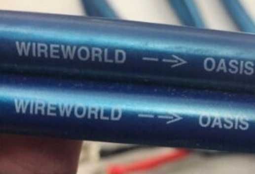 Акустический кабель Wireworld Oasis 3 термоусадка Valhalla бананы WBT