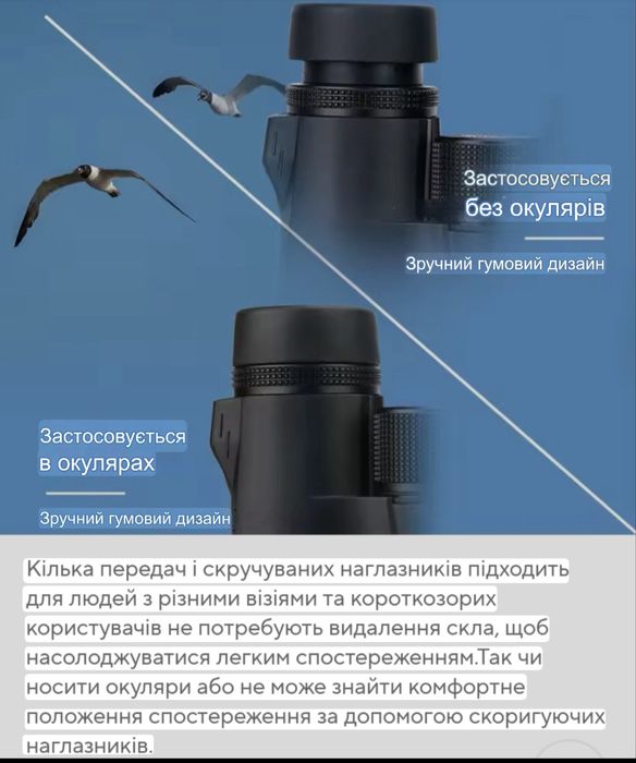 Бінокль SVBONY 10x42 (SV47)