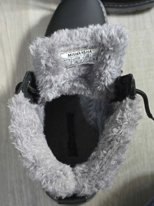 Botas de inverno Mishansha, tamanho 43 (EUR)