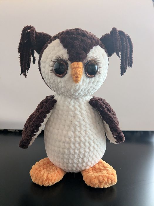 Іграшка м'яка в'язана