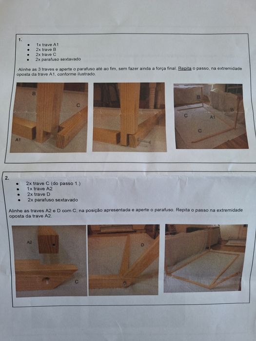 Cama montessori ( para colchão 200×90cm)