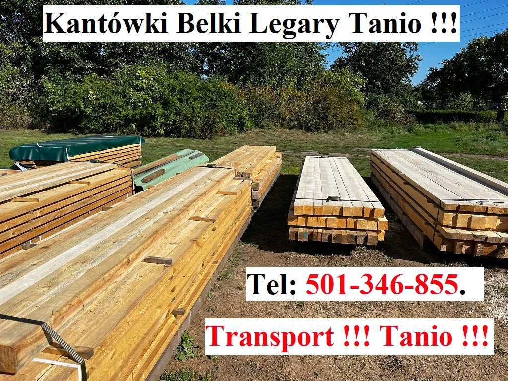 Belka Kantówka Legar Stempel 80x80x3000 8x8 3m Belki Kantówki Legary