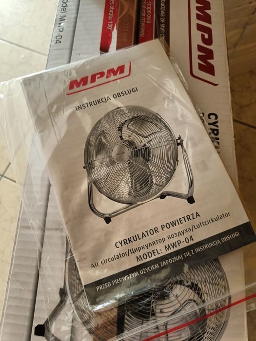 Cyrkulator powietrza- wentylator MPM .
