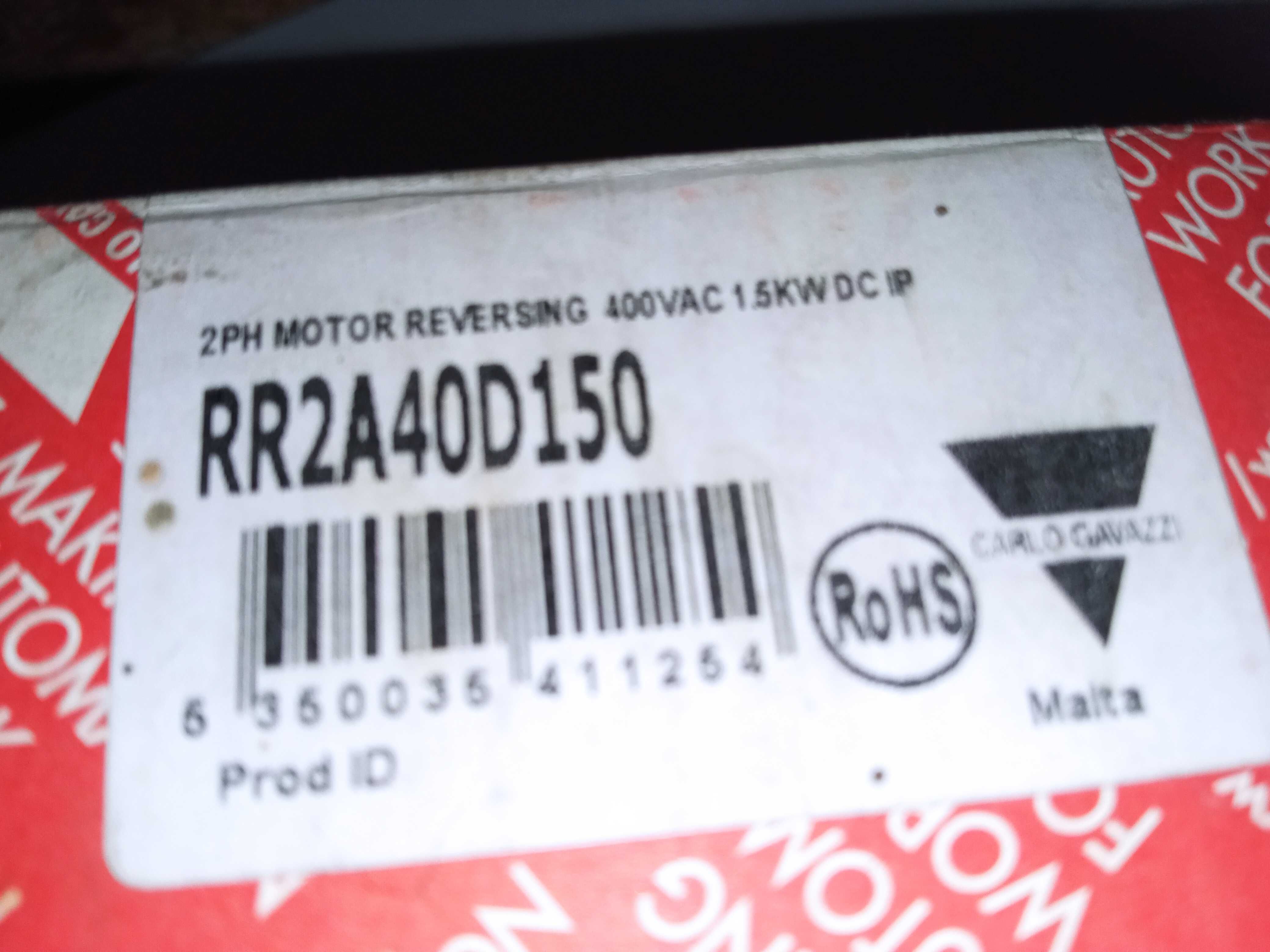 RR2A40D150 nawrotny elektroniczny przekaźnik/stycznik silnika 1,5kW