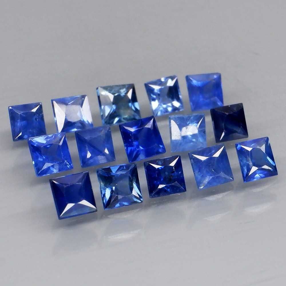 15 SAFIRAS - 2,15 CT